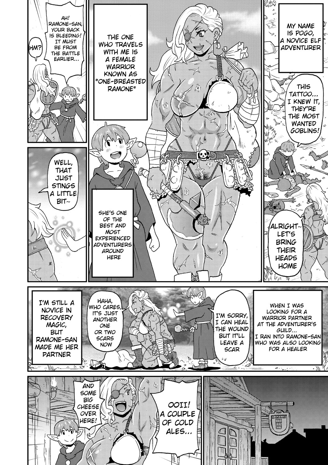 Hentai Manga Comic-My Trip Together With a Female Veteran Warrior-Read-2